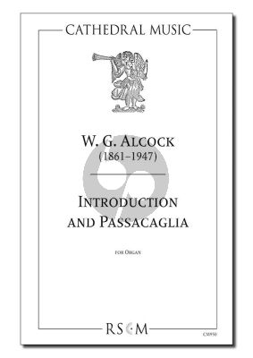 Alcock Introduction and Passacaglia for Organ