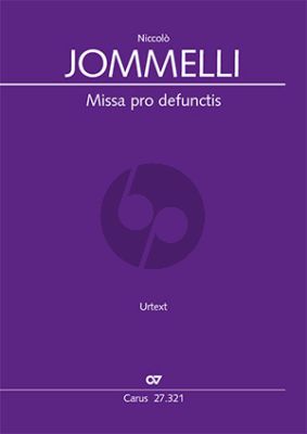 Jommelli Missa pro defunctis (Requiem) SATB soli-SATB-2 Vi.-2 Va.-Bc (Partitur) (Julia Rosemeyer)