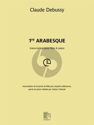 Debussy Arabesque No.1 Flute et Piano (transcr. Leopold Lafleurance)