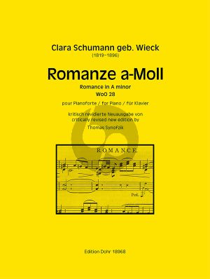 Romanze a-Moll WoO 28 für Klavier