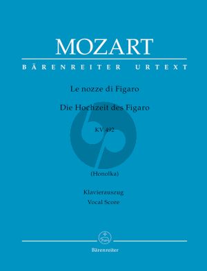 Mozart Le Nozze di Figaro KV 492 Vocal Score (germ./ital.) (edited by Ludwig Finscher) (Hardcover)