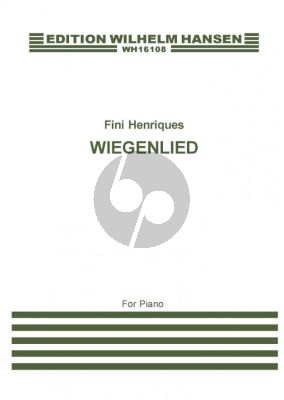 Henriques Wiegenlied Piano Solo