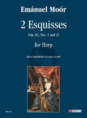 Moor 2 Esquisses - Op. 82 Nos. 1 and 2 for Harp (edited by Anna Pasetti)