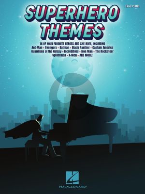 Superhero Themes Easy Piano