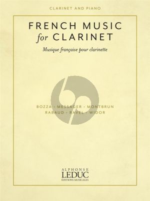French Music for Clarinet and Piano (compiled by Todd Levy)