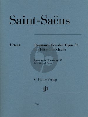 int-Saens Romance Op.37 Flute and Piano (Editor Peter Jost)