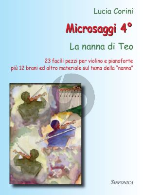 Corini Microsaggi 4 - La Nanna Di Teo Violin and Piano (Teo's Sleep)