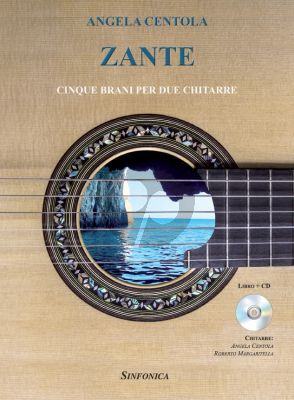 Centola Zante for 2 Guitars (5 Pieces) (Bk-Cd)
