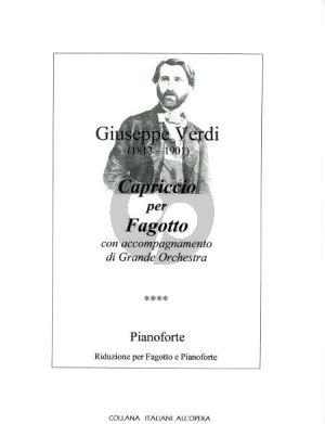 Verdi Capriccio (Introduction, Variations, and Coda) Bassoon and Piano