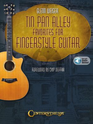 Weiser Tin Pan Alley Favorites for Fingerstyle Guitar (Book with Audio online)