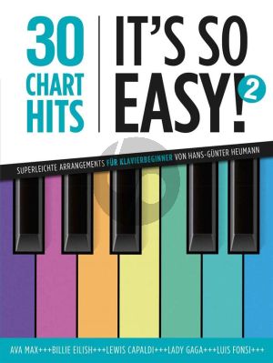 30 Charthits - It's so easy! 2 Piano (Hans-Günter Heumann)