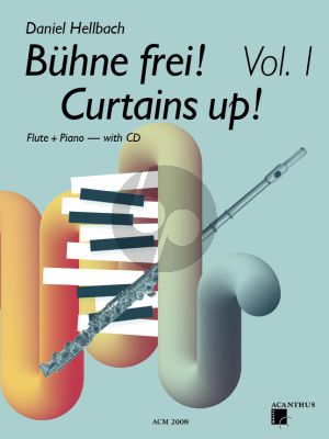 Hellbach Curtains UP! Vol.1 for Flute and Piano Bk-CD