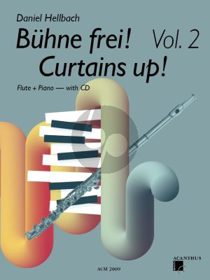 Hellbach Curtains UP! Vol.2 for Flute and Piano Bk-CD