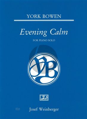 Bowen Evening Calm Piano solo