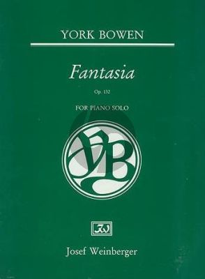 Bowen Fantasia Op. 132 Piano solo