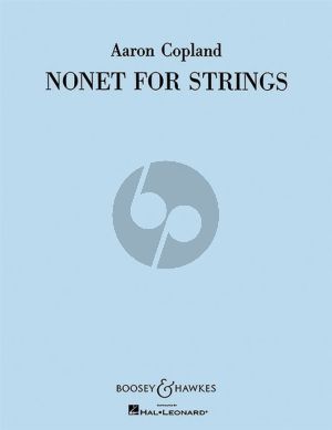 Copland Nonet for Strings (Score/Parts)
