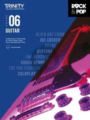 Album Trinity Rock & Pop 2018 Guitar Grade 6 Book with Audio Online