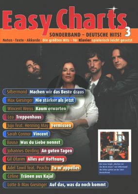 Easy Charts Sonderband: Deutsche Hits! 3 Klavier (arr. Uwe Bye)