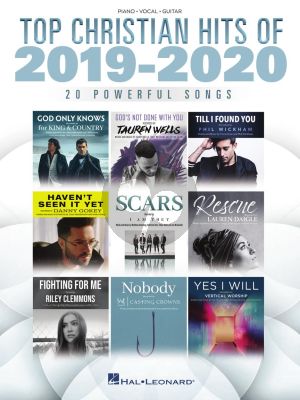 Top Christian Hits of 2019-2020 Piano-Vocal-Guitar