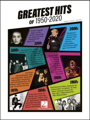 Greatest Hits of 1950-2020 Piano-Vocal-Guitar