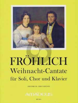 Frohlich Weihnacht-Cantate Soli-Chor (SSAATTBB) und Klavier (Partitur) (Johannes Vigfusson)