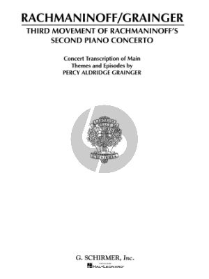 Rachmaninoff Piano Concerto No.2 - 3rd Movement Piano Solo (Arranged by Percy Aldridge Grainger)