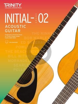 Album Trinity Acoustic Guitar Exam Pieces 2020-2023 (Initial-Grade 2)