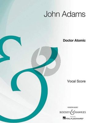Adams Doctor Atomic Vocal Score (Opera in 2 Acts)