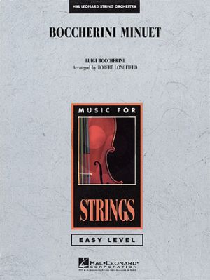 Boccherini Boccherini Minuet for String Orchestra (Score/Parts) (arr. by Robert Longfield)