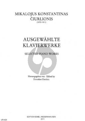 Ciurlionis Ausgewählte Klavierwerke (Dorothee Eberlein)