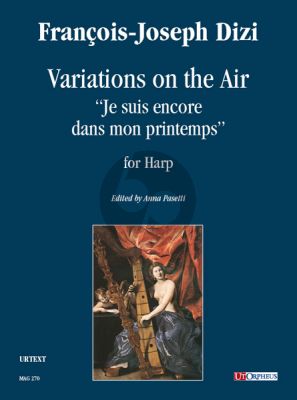 Dizi Variations on the Air “Je suis encore dans mon printemps” for Harp (edited by Anna Pasetti)