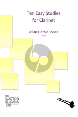 Jones 10 Easy Studies for Clarinet