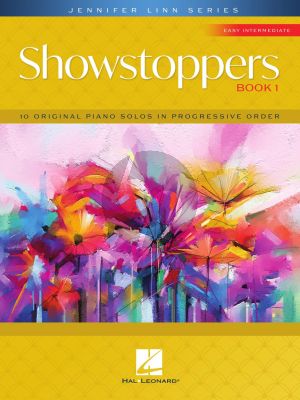 Linn Showstoppers Book 1 Piano solo (10 original easy intermediate-level piano solos in progressive order)