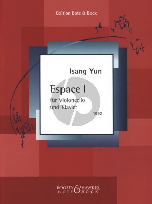 Yun Espace 1 Violoncello und Klavier (1992)