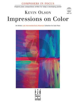 Olson Impressions on Color Piano Book with Cd