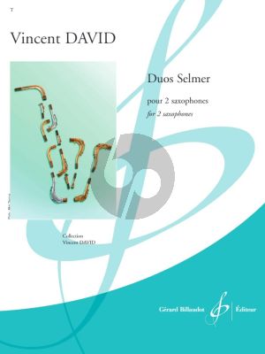 David Duos Selmer for 2 Saxophones ( SS and AA)