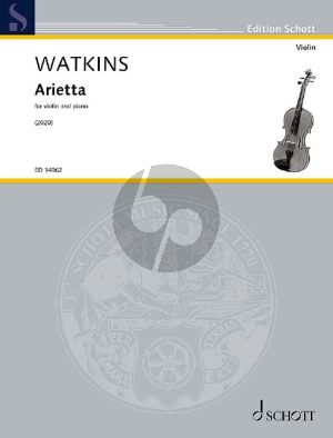 Watkins Arietta for Violin and Piano (2020)