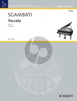 Sgambati Toccata Op. 18 No. 4 Piano solo