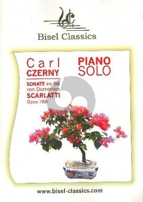 Czerny Sonate im Stil von Domenico Scarlatti Op.788 für Klavier (Nicolás Di Paolo)