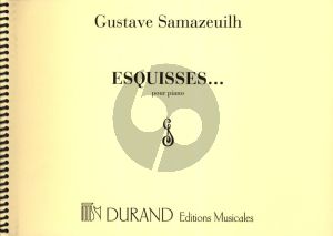 Samazeuilh Esquisses Piano