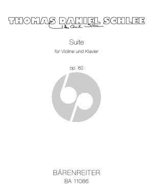 Schlee Suite Op. 82 für Violine und Klavier