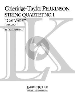 Coleridge-Taylor String Quartet No.1 Cavalry (1956/2004) Score and Parts