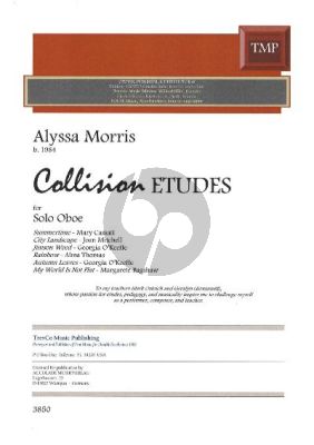 Morris Collision Etudes for Oboe solo