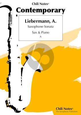 Liebermann Sonata Alto Saxophone and Piano