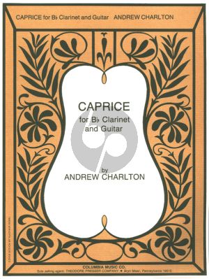 Charlton Caprice Clarinet (Bb) and Guitar
