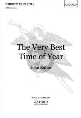 John Rutter Very Best Time of Year SATB and Piano