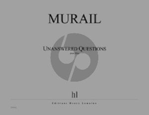 Murail Unanswered Questions For Solo Flute