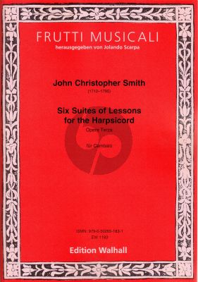 Smith 6 Suites of Lessons for the Harpsicord Op.3