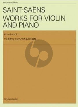 Saint-Saens Works for Violin and Piano