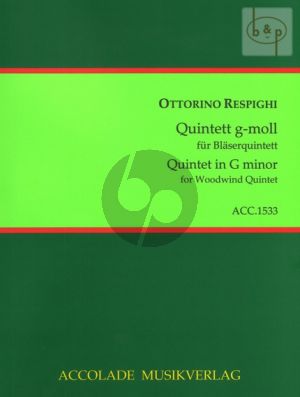 Quintet g-minor (Fl.-Ob.-Clar.-Hrn.-Bsn.)